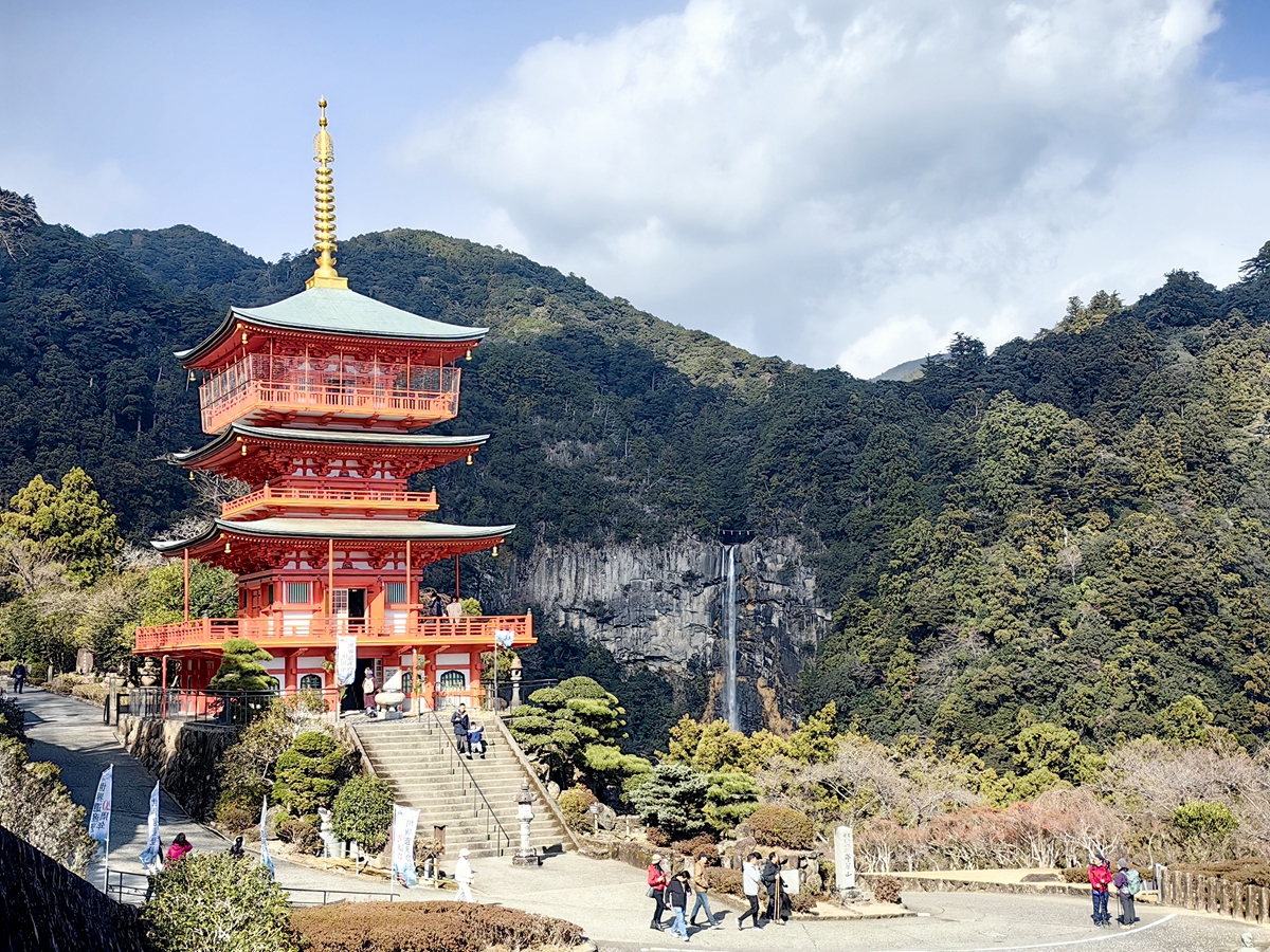 那智山瀑布與三重塔